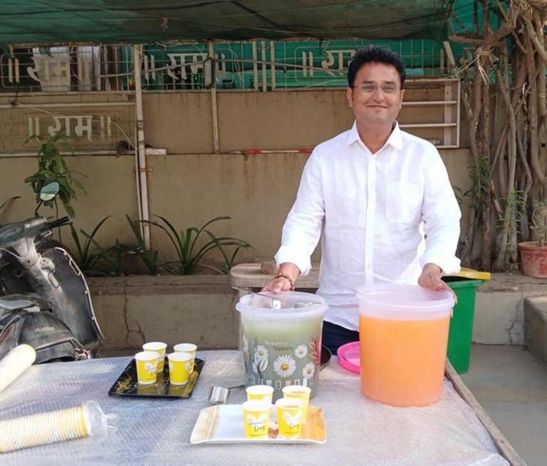 Free Cold Drink Distribution